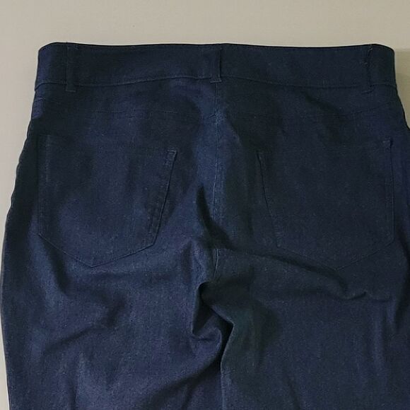 Van Heusen Women's Navy Slim Fit Denim Stretch Trouser Jeans - Picture 11 of 14